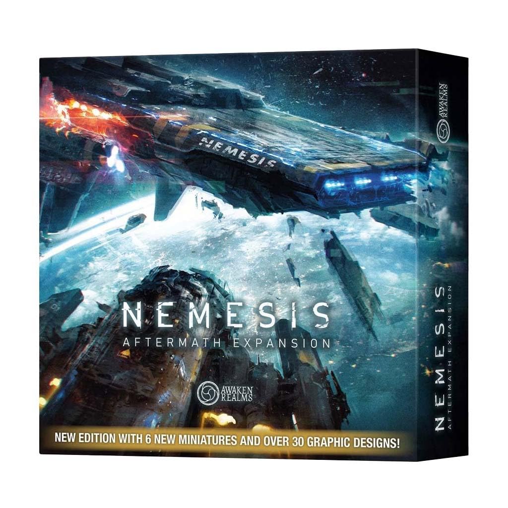 Rebel Studio Nemesis Aftermath Board Game - 5 New Characters, Cooperative Strategy, 1-5 Players, 45-60 Min Playtime, Multicolor, NEM010