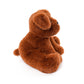 Weigedu Chocolate Labs Labrador Stuffed Animals, Stuffed Puppies, Retrievers Dog Plush Toys For Kids Boys Girls Birthday Bedtime Gifts, 7.9 Inches, Brown Chocolate