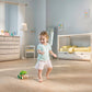 Hape Frog Pull-Along | Wooden Frog Fly Eating Pull Toddler Toy, Bright Colors