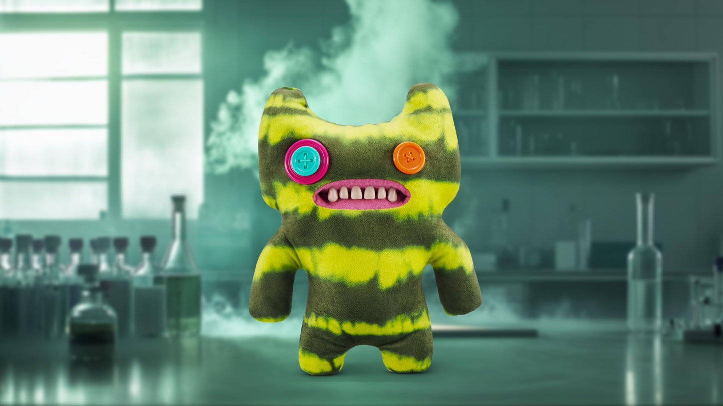 Fuggler Laboratory Misfits By Zuru Funny Ugly Monster, Plush, Collectible, Silly, Toy (Indecisive Monster)