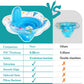 Zooawa Baby Swimming Float, Baby Floats For Pool With Safety Seat, Infant Baby Pool Float No Flip Thicken Swim Training For Baby