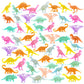 Oumuamua 78Pcs Glow In The Dark Dinosaur Toys Set, Mini Plastic Realistic Dinosaur Figures Glow Toys For Kids Toddler Goody Bag Stuffers, Dinosaur Theme Party Favors Supplies