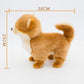 Cu-Mate 12 Inch Pomeranian Stuffed Animal Dog Realistic Puppy Plush Toys- Cute Pet Gift For Kids