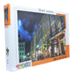 Street Scenery Night On The Town 500 Piece Jigsaw Puzzle