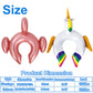 iGeeKid 2 Pack Pool Float for Kids Unicorn Flamingo Swim Floats for Toddlers Age 3-8 Years Pool Toys for Kids Inflatable Floaties Unicorn Swimming Ring Ride On for Girl Boy Summer Beach Supplies