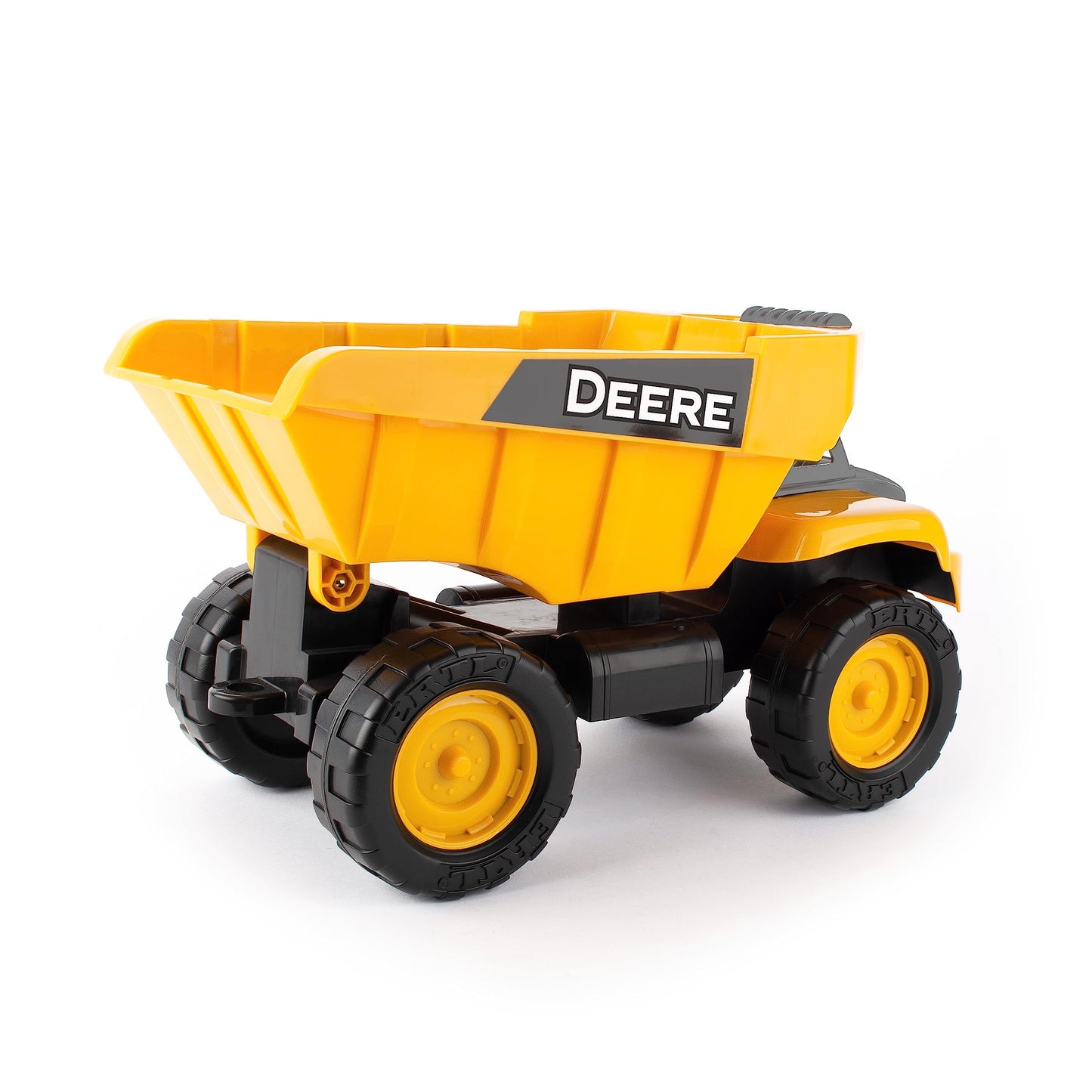 TOMY John Deere Big Scoop Dump Truck Toy with Tilting Dump Bed - 15 Inch - Sandbox Toys for Outside- Kids Outdoor Toys - Ages 3