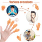 14 Pcs Tiny Finger Hands,Premium Rubber Mini Tiny Finger Hands,Flat Hand Style Mini Hand Finger Puppets For Puppet Show,Gag Performance,Party Favors