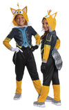 Disguise Tails Costume For Kids, Official Sonic Prime Costume And Headpiece, Size (10-12)
