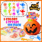 100 PCS Halloween Handouts Giveaways for Kids Bulk, Sticky Hands Party Favors Goodie Bag Stuffers for Toddlers,Boo Basket Bucket