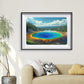 National Parks Puzzle for Kid 300 Piece  Landscape Jigsaw Puzzle  Yellowstone Park Puzzle  Spring Puzzle  Wooden Puzzle for Valentine's Day Mother's Day Puzzle Gifts for mature-themed and Teens(11.2 * 15.9in)