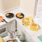 Keldoner Miniature Dollhouse Accessories, Doll House Accessories Set, Dollhouse Kitchen Accessories Incl Stand Mixer & Kitchen S