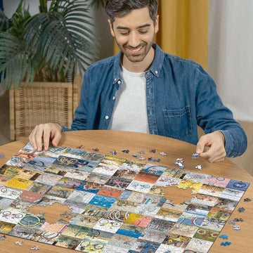 Ravensburger 99 Bicycles And More ... 1500 Piece Jigsaw Puzzle For Adults - 12000697 - Handcrafted Tooling, Made In Germany, Every Piece Fits Together Perfectly