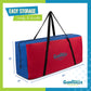 Giantville Giant 4 In A Row Connect Game + Storage Carry Bag - 4' Wide X 3.5' Tall - Oversized Jumbo Sized Entertainment For Outdoor/Indoor Play For Kids & Adults - Durable Waterproof - 2024 Version