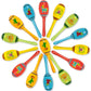 15Pcs Mexican Fiesta Party Favors Mini Wooden Maracas for Kids Mexican Fiesta Themed Birthday Baby Shower Cinco De Mayo Taco Tue