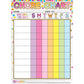 Ashley Productions Smart Poly Single Sided PosterMat Pals Space Savers, Chores Confetti Style, 13 x 9.5