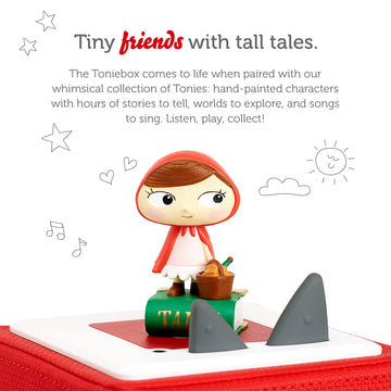 Tonies Favorite Tales: Red Riding Hood & Other Fairy Tales Audio Toy Figurine, Narrated By Celebrity Voices