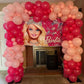 Kepmov Pink Balloon Arch Kit, 100Pcs Hot Pink Maca Pink Balloons, Different Sizes For Wedding, Birthday, Baby Shower, Princess Theme Party Decorations