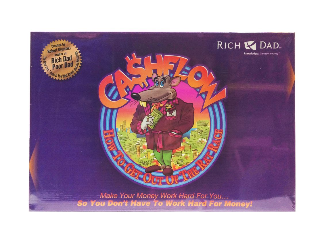 CASHFLOW RIch Dad CashFlow 101 Board Game for 2-6 Players, Multicolor