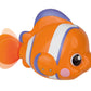 Robo Alive Junior Little Fish Battery-Powered Baby Fish Bath Toy By Zuru Bathtub Water Toys With Batteries, Orange Fish