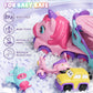 Lehoo Castle Toddler Girl Toys, 2 Year Old Girl Toys with Lights & Music, Toddler Toys 2-3, Unicorn Toys Girl Cars for Toddlers