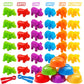 Skrtuan Counting Animal Montessori Toys For 3 4 5 Years Old Boys Girls, Matching Games Sensory Toys Fine Motor Skills Easter Basket Stuffers Preschool Learning Activities Toy For Toddlers Kids 2-4 3-5