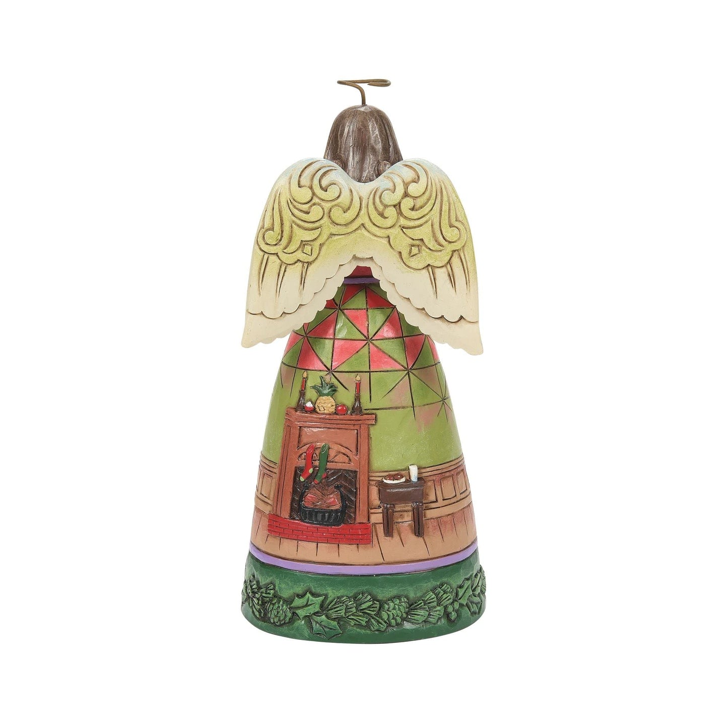 Enesco Jim Shore Christmas Morning Angel Figurine, 6.3 Inches