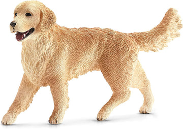 Schleich 16395 Female Golden Retriever Figurine  Brown