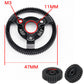 48P 86T Spur Gear Hardened Steel Transmission Gears with 18T 19T 20T 21T Pinions Gear 1/8 inch 3.175mm Hole Upgrade Parts for Tr