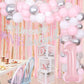 TONIFUL Pastel Pink Number 1 Balloon - 40 Inch Aluminum Balloon for Girl's Birthday, Bridal Shower, Engagement, and Anniversary Decorations