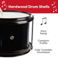 Kids Drum Set - 3-Piece Drum Kit With Cymbal, 2 Toms, Bass Drum And Pedal, Drumsticks, And Throne - Beginner Musical Instruments
