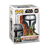 Funko Pop! Star Wars: The Mandalorian - Mandalorian Flying With The Child, Grey