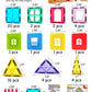 Jasonwell Magnetic Tiles Kids Magnetic Blocks Building Sets 3D Magnet Tile Building Blocks Toy Construction Educational Stem Toys Gifts For Toddlers Boys Girls 3 4 5 6 7 8 9 10 + Year Old