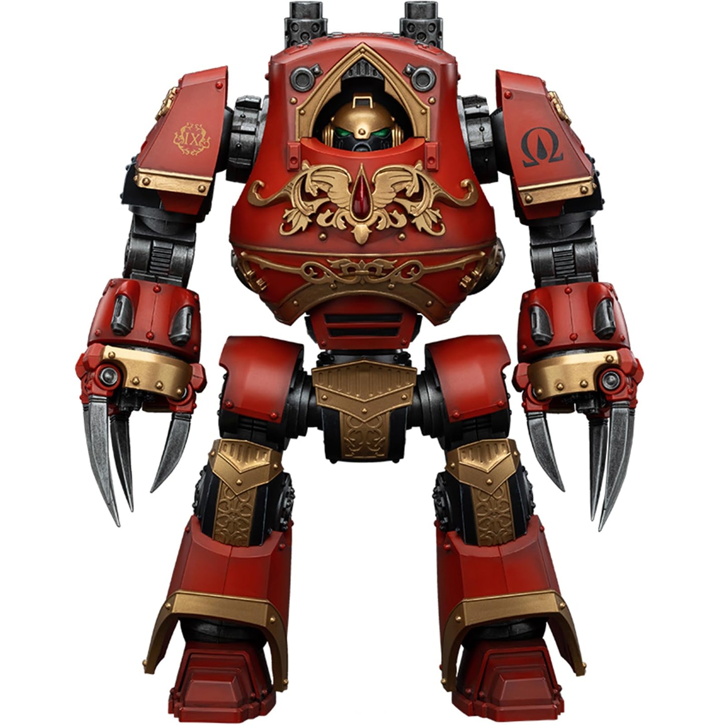 Joytoy Warhammer 40K Blood Angels, 1/18 Blood Angels Contemptor-Incaendius Dreadnought Action Figure Collect Model
