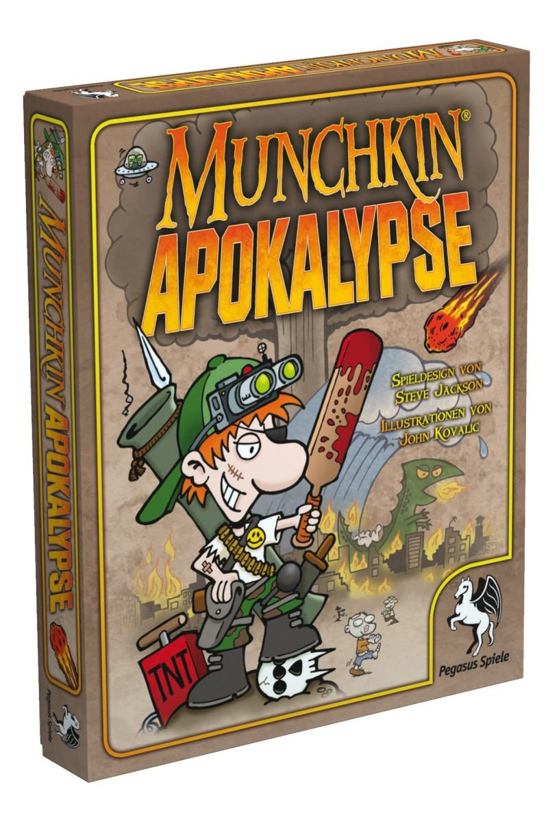 Pegasus Spiele 17240G - Munchkin Apocalypse
