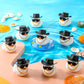 Sotiff 48 Sets Cowgirl Rubber Duck Squeaky Duck Bath Party Toy Duckies Car Dashboard Decorations With Mini Necklace Hat And Sunglasses For Valentine Bathtub Baby Shower Birthday Swimming(White)