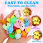 Mochi Squishy Toys, 27pcs Mini Kawaii Squishies Party Favors for Kids 4-8 8-12 Boys Girls Birthday Gifts Fidget Sensory Treasure