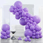 PartyWoo Balloons Arch Kit - 140 pcs Light Purple Lavender Latex, Various Sizes (5-18 Inch) for Graduation, Baby Shower, Birthday Decor