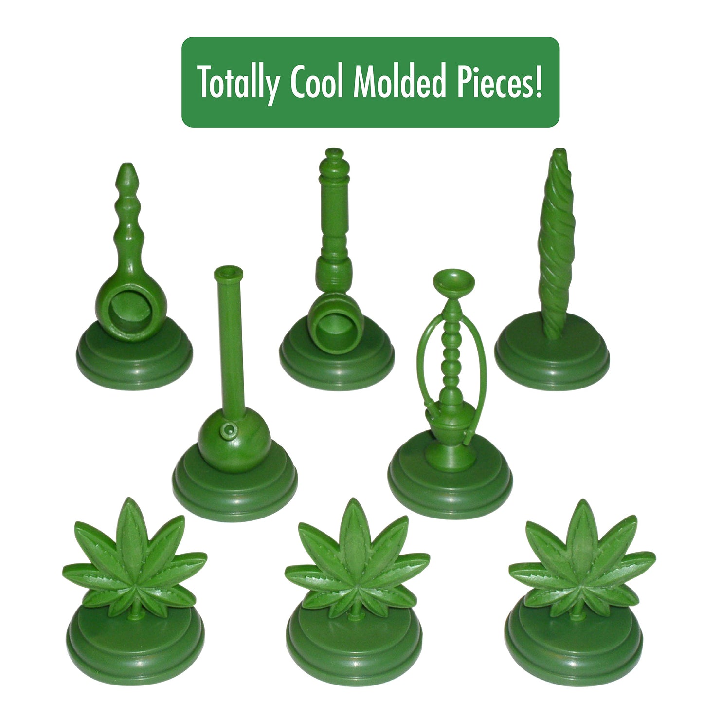 ICUP Stonerware Chess Set Game - Multi-colored Plastic - One Size - Model 00747
