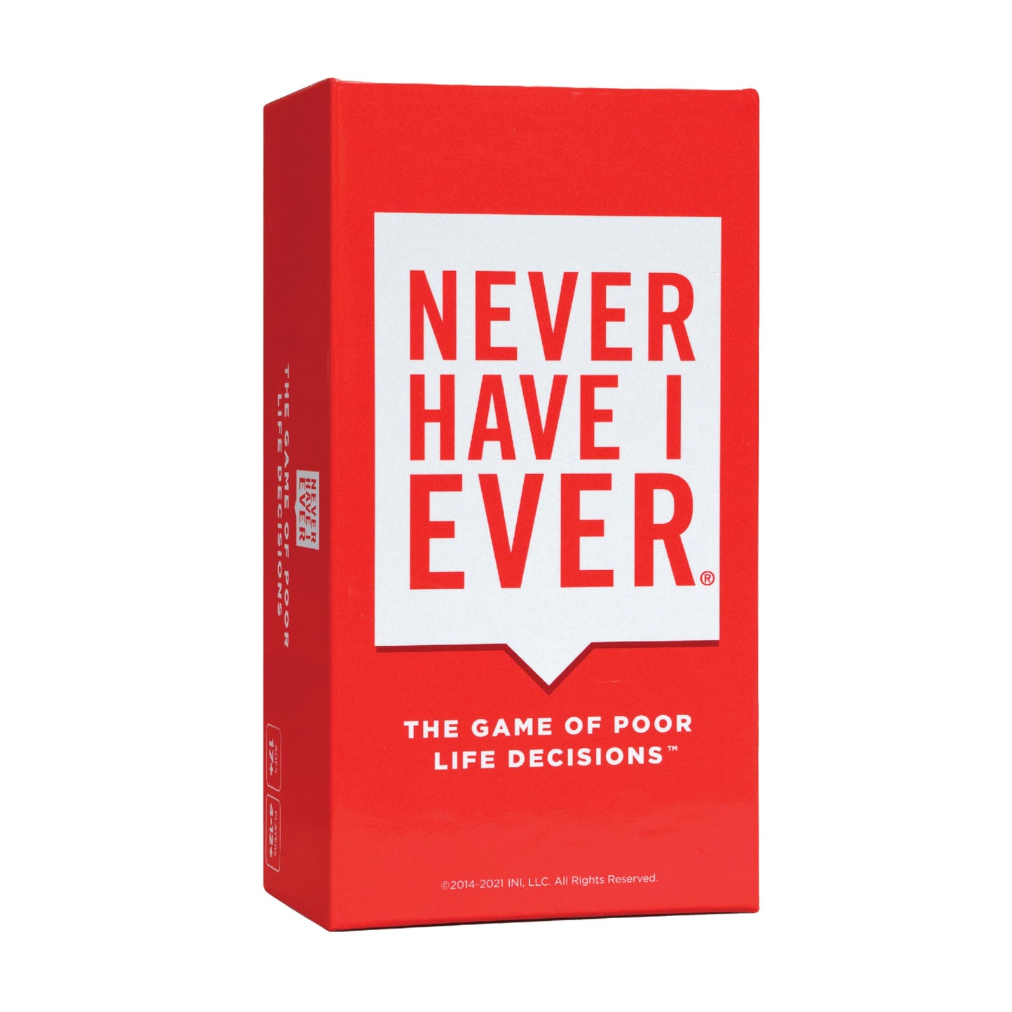 Never Have I Ever | The Kinda Dirty Classic Edition mature-themed Party Game of Poor Life Decisions for Interactive Game Night | Funny Outgoing Interactive mature-themed Icebreaker for Groups | Ages 17+ Rated