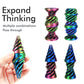 3D Printed Impossible Pyramid Passthrough Sculpture, Cone Fidget Toy, Impossible Cylinder Anxiety Relief Toy, Magic Impossible P