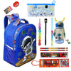 Taufa Villa Space Stationery Combo (11) For Boys,Space Bag With Water Bottle, Pencil Set For Boys,Bag Gifts Set (Pack Of 11