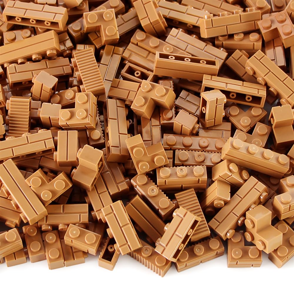Feleph 260 Pieces Masonry Profile Bricks Set Multicolor Building Blocks For Wall Moc Parts And Pieces Diverse Bulk Toy Set Compa