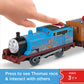 Thomas & Friends Motorized Toy Train Talking Thomas Engine With Sounds Phrases & Passenger Cars For Preschool Pretend Play Kids Ages 3+ Years