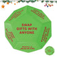 Santa Swap Gift Exchange Dice, 3 * 3in Exchange Gifts Dice Family Game, Christmas Party Gift Exchange Dice Game for Boys and Gir