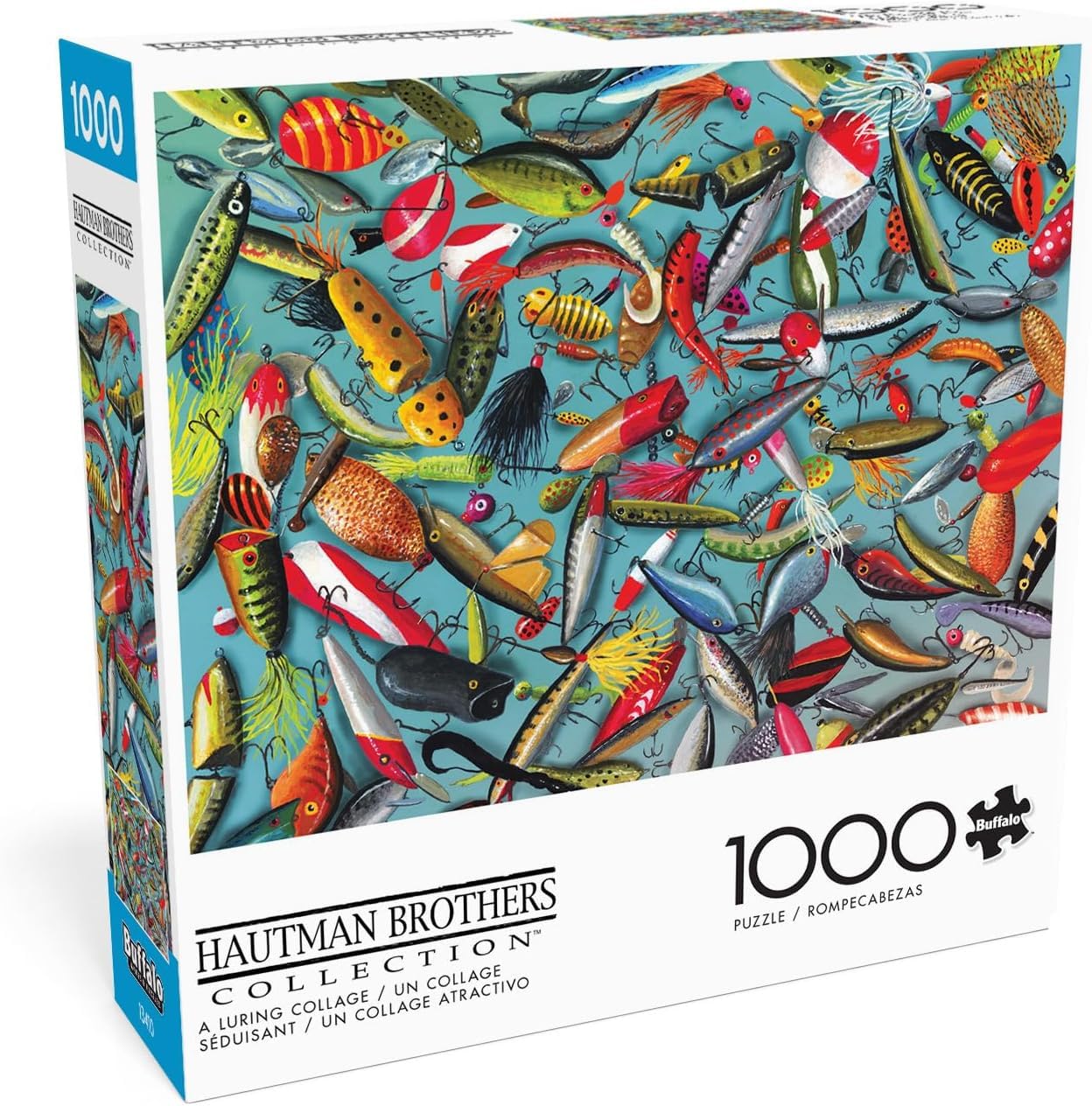 Buffalo Games - Robert Hautman - A Luring Collage - 1000 Piece Jigsaw Puzzle For Adults -Challenging Puzzle Perfect For Game Nig