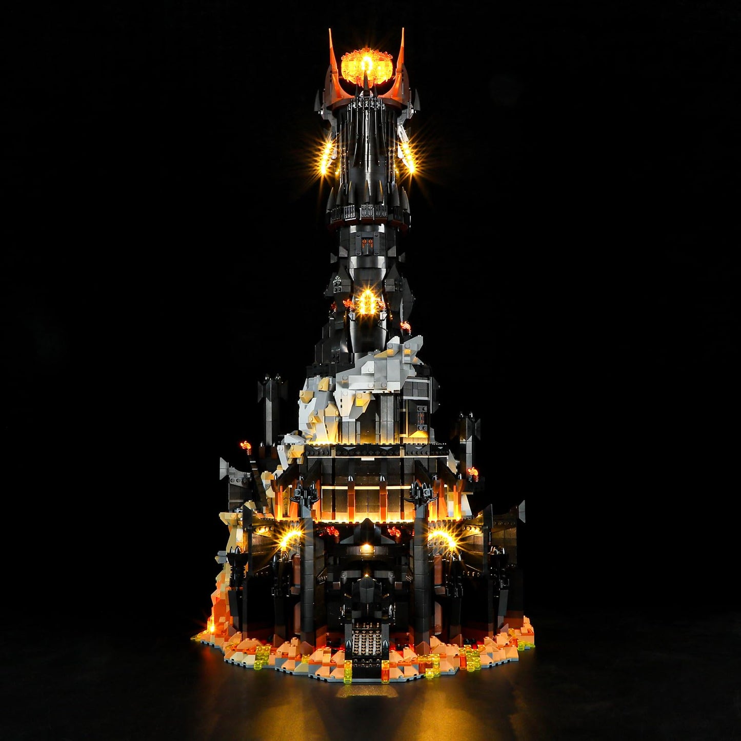 BRIKSMAX Light Kit for Lego-10333 Barad-dur - Compatible with Lego Icons Lord of The Rings Building Set- Not Include Lego Set