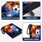 Hesplus 400 Pockets Sports Card Binder, Sports Trading Cards Display Case With Sports Card Sleeves Card Holder Protectors Set Fo