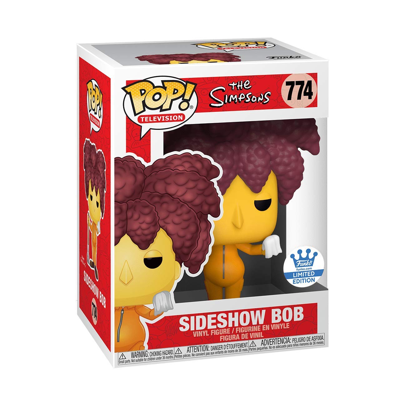Funko Pop! Television: The Simpsons- Sideshow Bob #774 Vinyl Figure Shop Exclusive