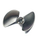 ZDingTech Upgrade Metal Propeller,4mm UDI RC Boat Propeller Parts for UDI Arrow RC Boat Parts,Upgrade Propellers for UDIRC Arrow