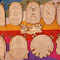 Haoser 9 Pcs Wooden Painting Craft Kit  Diy Inspirational Mdf Wall Art For Kids & Adults | 10 Inch, Motivational Signs, Home De